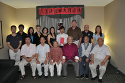 Il Maestro Yang Jun con i Gran Maestri dei 5 stili, i testimoni e alcuni ospiti