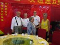 La delegazione fiorentina saluta il M° Yang Zhenduo e moglie